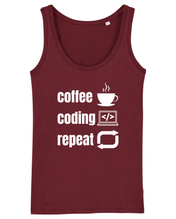 Funny Coding Burgundy