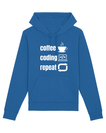 Funny Coding Royal Blue