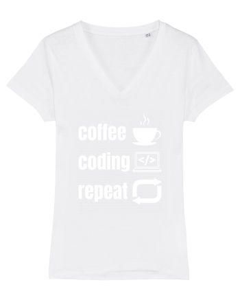 Funny Coding White