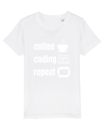 Funny Coding Tricou mânecă scurtă  Copii Mini Creator