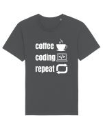 Funny Coding Tricou mânecă scurtă Unisex Rocker