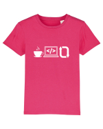 Funny Coding Tricou mânecă scurtă  Copii Mini Creator
