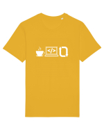 Funny Coding Tricou mânecă scurtă Unisex Rocker