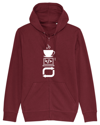 Funny Coding Burgundy