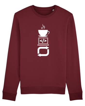 Funny Coding Burgundy