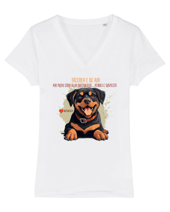 TACEREA E DE AUR - Rottweiller White