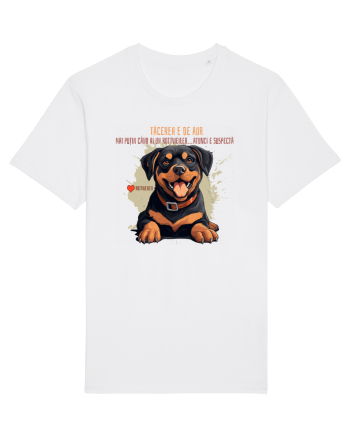 TACEREA E DE AUR - Rottweiller White