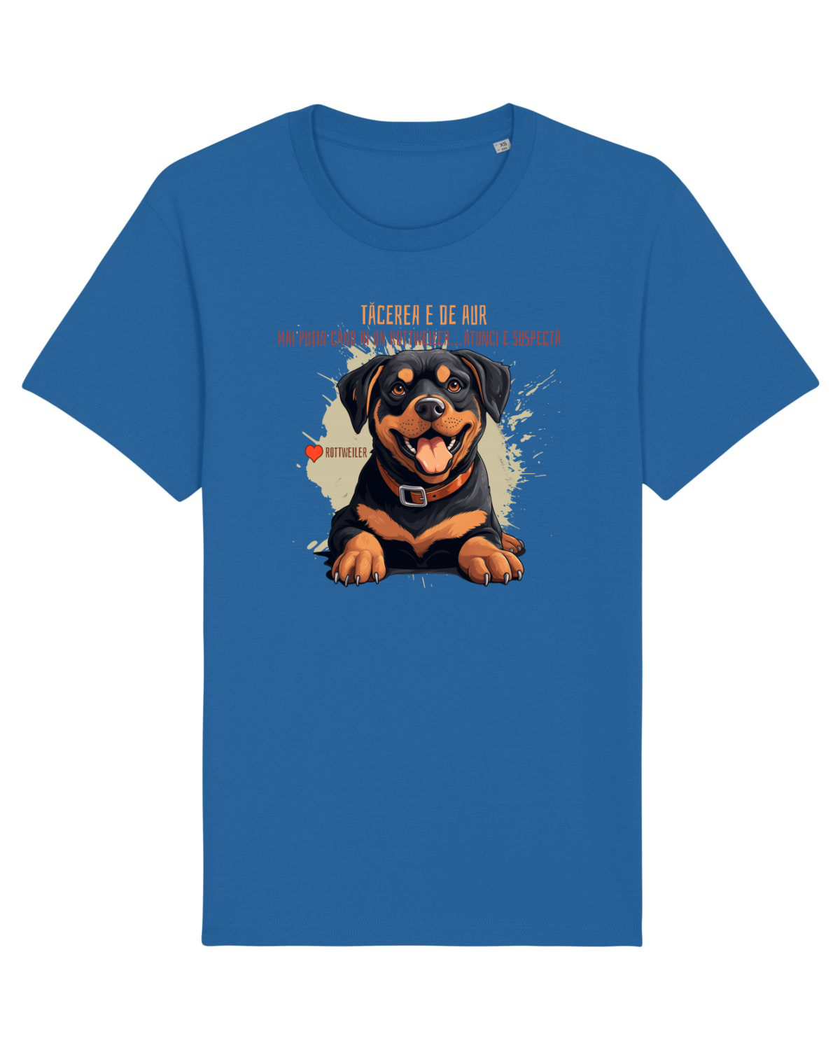 Tricou mânecă scurtă Unisex Rocker Royal Blue
