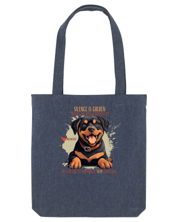SILENCE IS GOLDEN - Rottweiller Midnight Blue