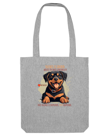 SILENCE IS GOLDEN - Rottweiller Heather Grey