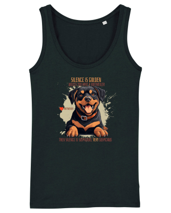 SILENCE IS GOLDEN - Rottweiller Black