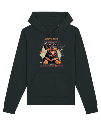 SILENCE IS GOLDEN - Rottweiller Black