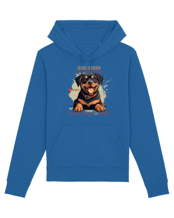 SILENCE IS GOLDEN - Rottweiller Royal Blue