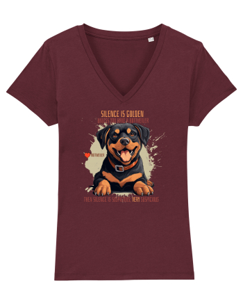 SILENCE IS GOLDEN - Rottweiller Burgundy