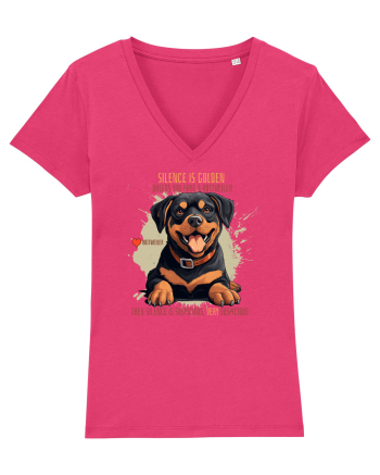 SILENCE IS GOLDEN - Rottweiller Raspberry