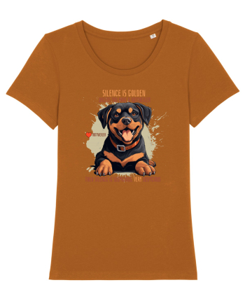 SILENCE IS GOLDEN - Rottweiller Roasted Orange