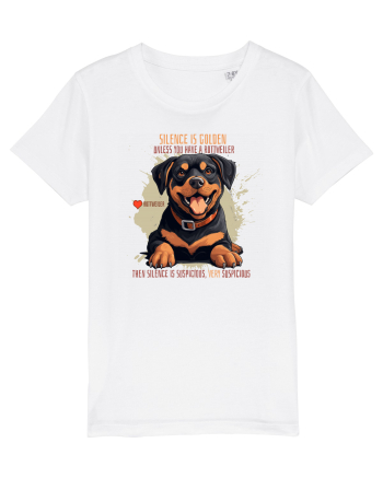 SILENCE IS GOLDEN - Rottweiller White
