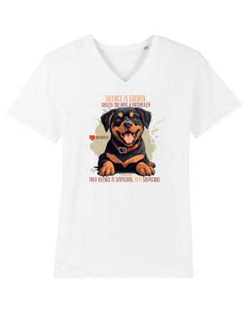 SILENCE IS GOLDEN - Rottweiller White
