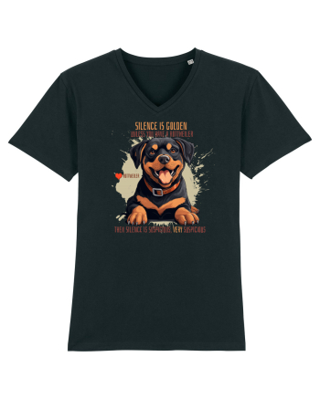 SILENCE IS GOLDEN - Rottweiller Black