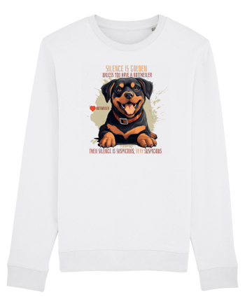 SILENCE IS GOLDEN - Rottweiller White