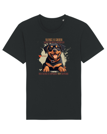 SILENCE IS GOLDEN - Rottweiller Black