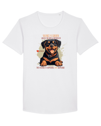 SILENCE IS GOLDEN - Rottweiller White