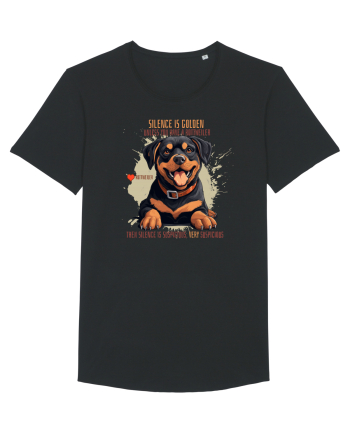 SILENCE IS GOLDEN - Rottweiller Black