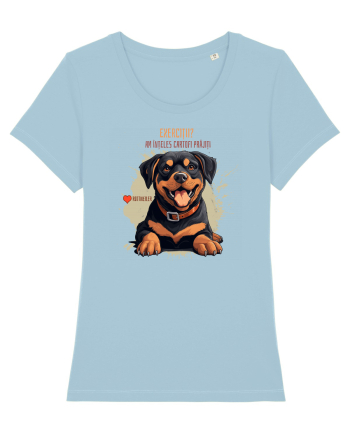 EXERCITII? AM INTELES CARTOFI PRAJITI - Rottweiller Sky Blue
