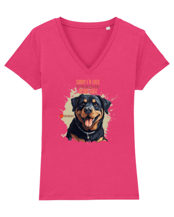SORRY I`M LATE - Rottweiller Raspberry
