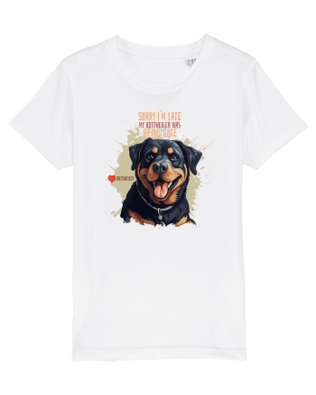 SORRY I`M LATE - Rottweiller White