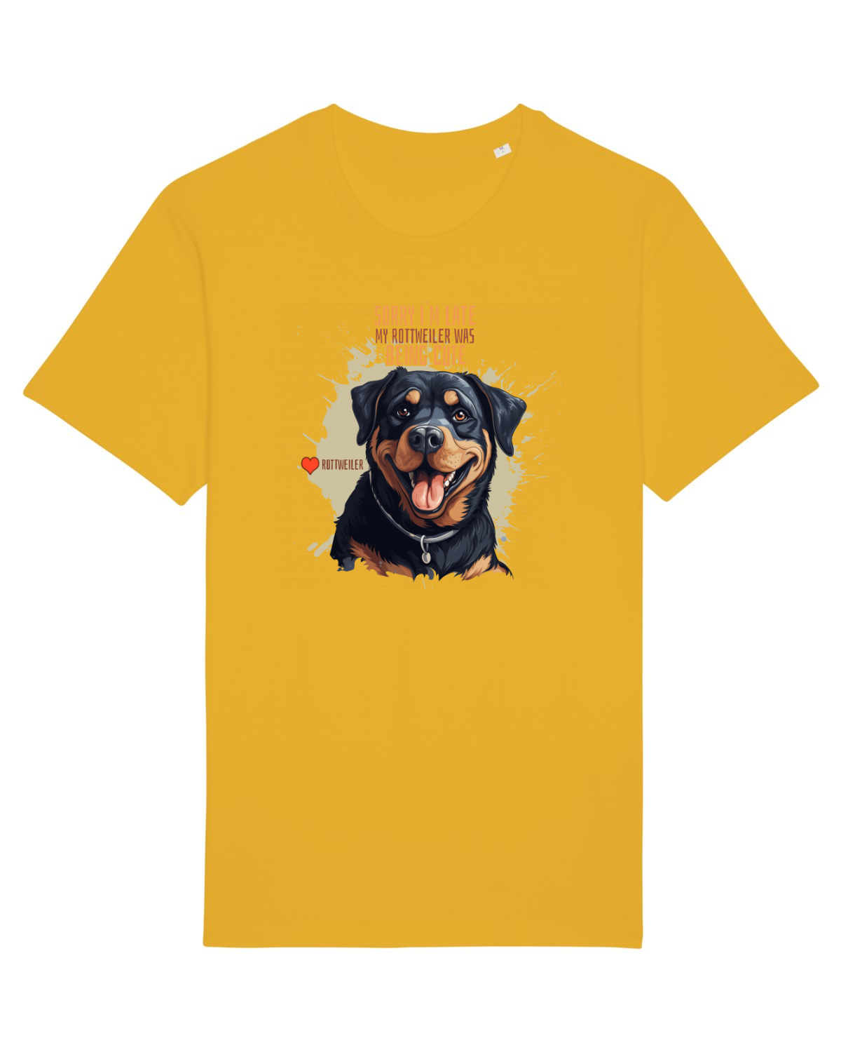 Tricou mânecă scurtă Unisex Rocker Spectra Yellow