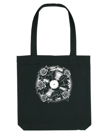Rose vynil  Black