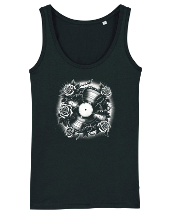 Rose vynil  Black