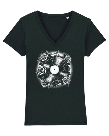 Rose vynil  Black
