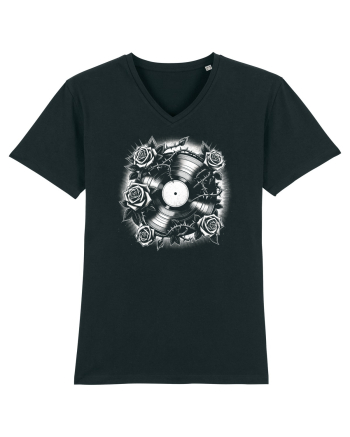 Rose vynil  Black