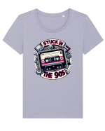 Stuck in the 90s - caseta de muzica Tricou mânecă scurtă guler larg fitted Damă Expresser