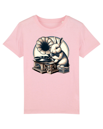 Vintage Easter Rabbit Cotton Pink