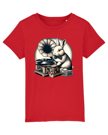 Vintage Easter Rabbit Red