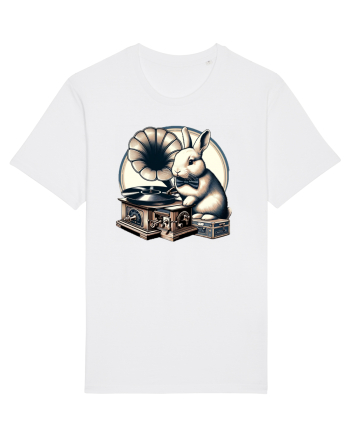 Vintage Easter Rabbit White