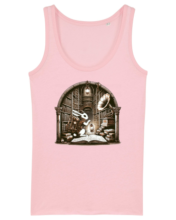 Vintage Steampunk Easter Rabbit Cotton Pink