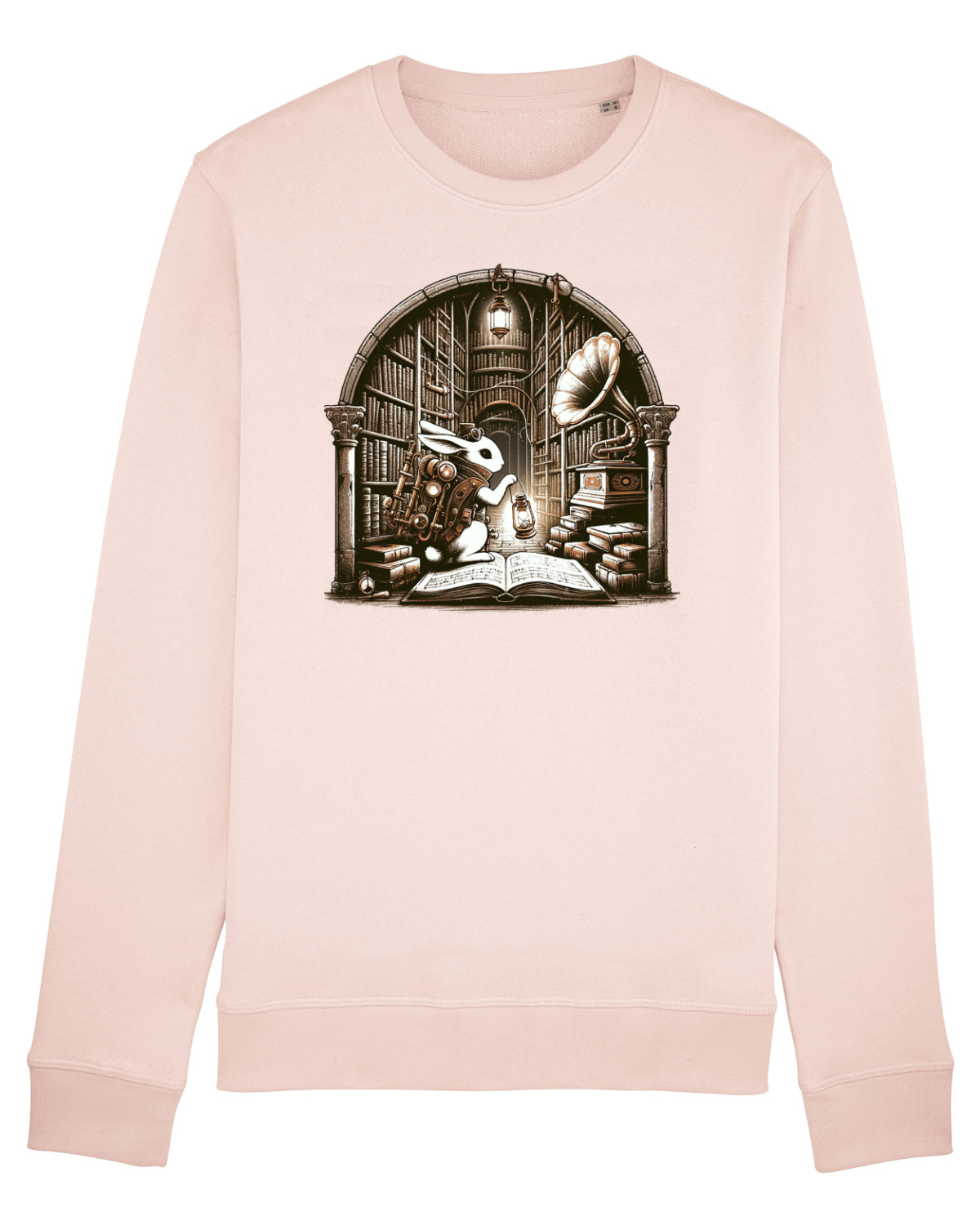 Bluză mânecă lungă Unisex Rise Candy Pink