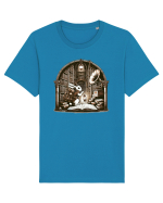 Vintage Steampunk Easter Rabbit Tricou mânecă scurtă Unisex Rocker