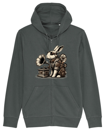Vintage Steampunk Easter Rabbit Anthracite