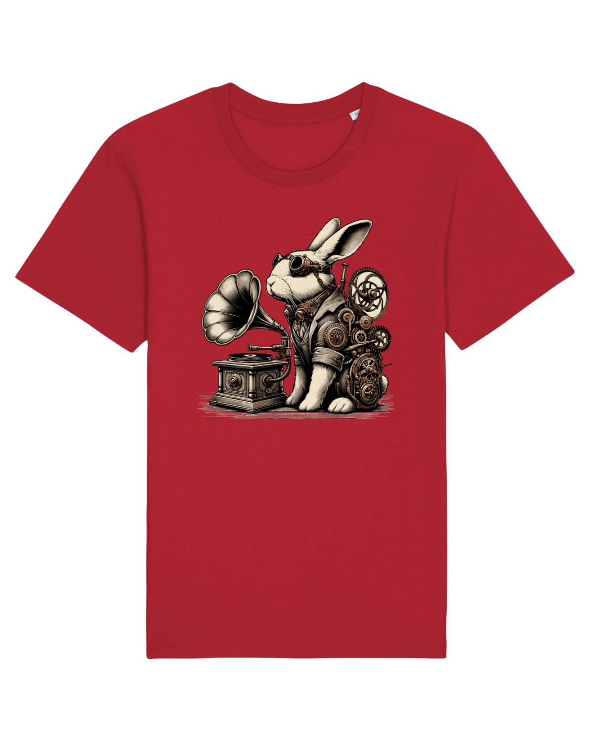 Tricou mânecă scurtă Unisex Rocker Red