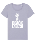 Black Lagoon Tricou mânecă scurtă guler larg fitted Damă Expresser