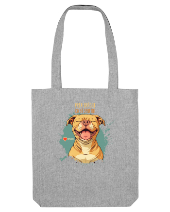 PREA DRAGUT CA SA SPUI NU - Amstaff Heather Grey