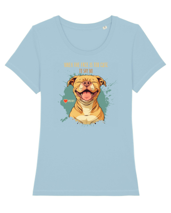TOO CUTE TO SAY NO - Amstaff Sky Blue