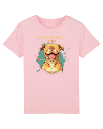 TOO CUTE TO SAY NO - Amstaff Cotton Pink
