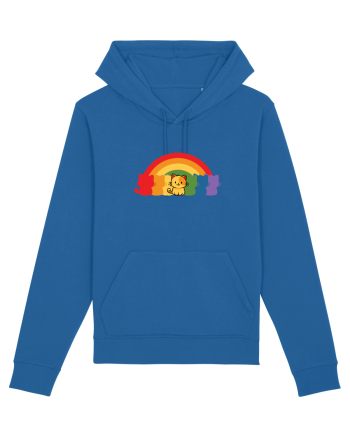 Rainbow Cat Royal Blue