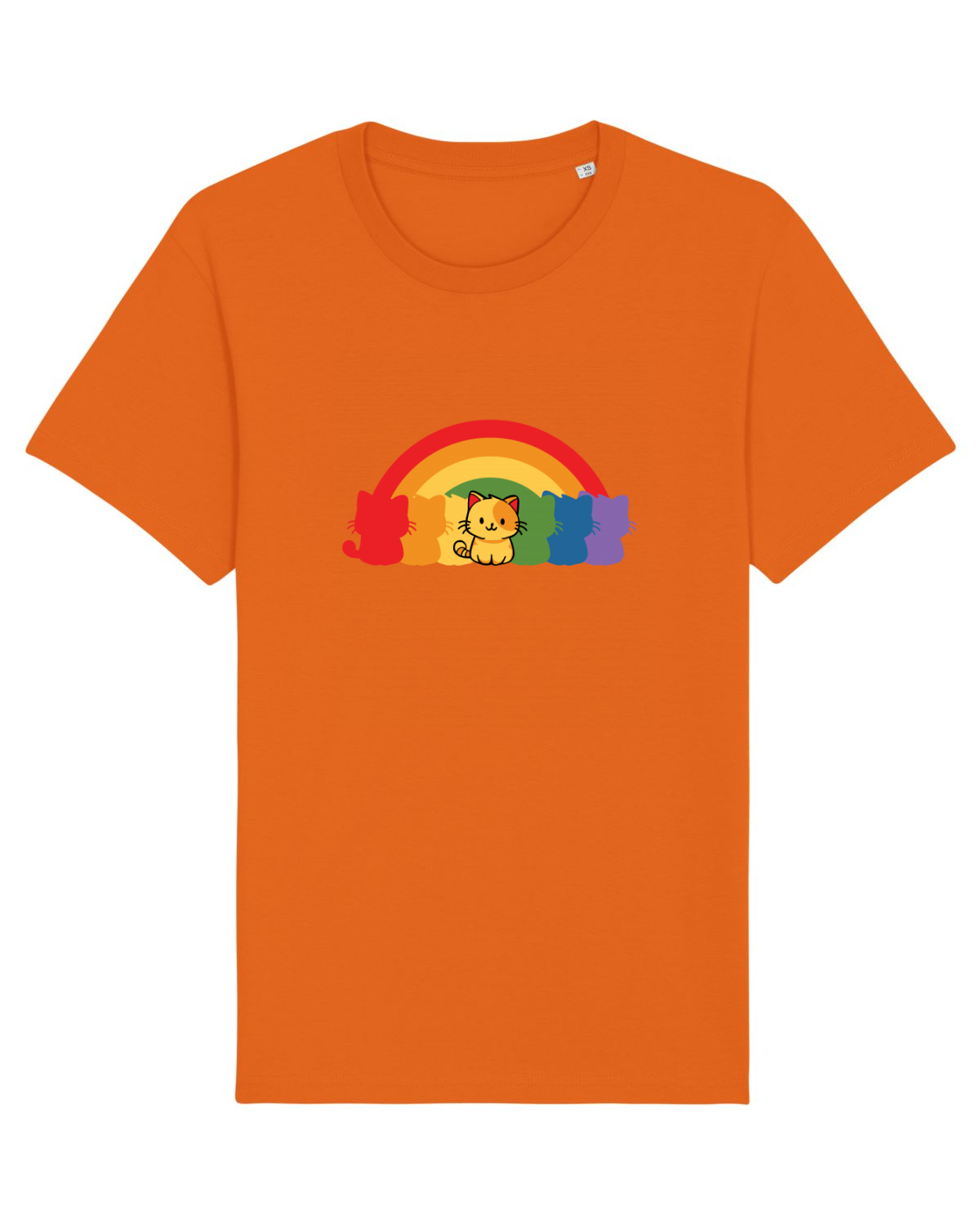 Tricou mânecă scurtă Unisex Rocker Bright Orange